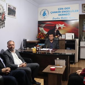 İl Müdürümüz Sn.Abdulhaluk LONGA'dan Çankırı Engelliler Derneğine Ziyaret - fotoğraf 2