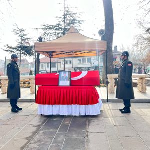  Kıbrıs Gazimiz İbrahim KAVUKCU Son Yolculuğuna Uğurlandı - fotoğraf 2