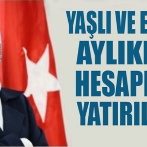 Haziran ayı yaşlı ve engelli aylıkları hesaplara yatırılmaya başlandı - fotoğraf 1