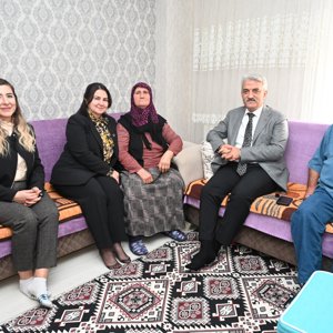 Kahraman Şehidimizin kıymetli ailesine ziyaret gerçekleştirildi. - fotoğraf 4