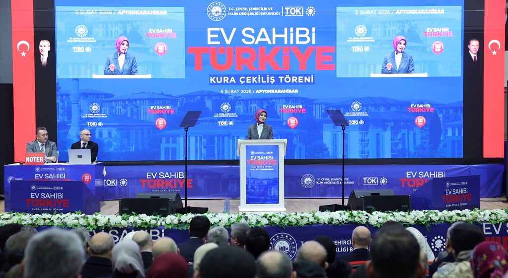 Aile ve Sosyal Hizmetler Bakanımız Göktaş, Afyonkarahisar'da TOKİ kura çekilişinde konuştu: