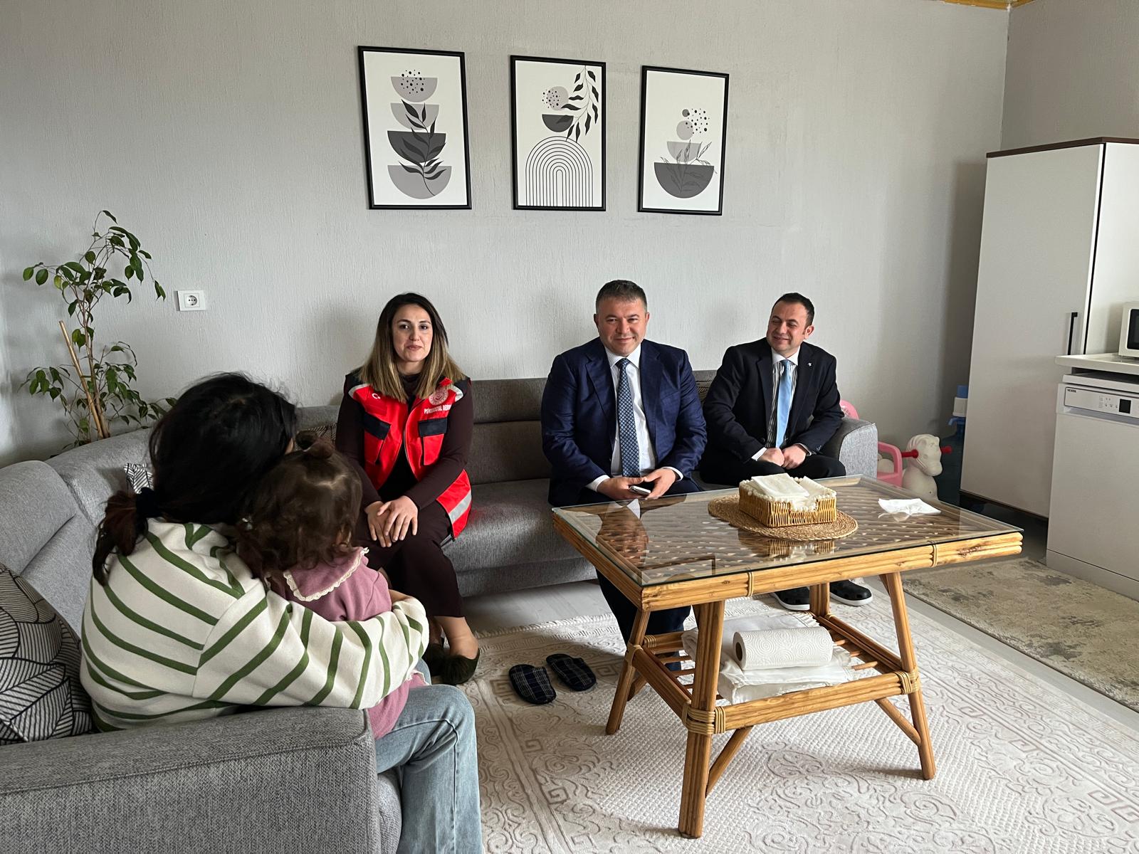 Düziçi’nde Sosyal Ekonomik Destek Kapsamında Aile Ziyareti