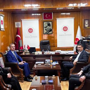  İl Müftüsü Sayın Ali Hayri Çelik’i Makamında Ziyaret Etti. - fotoğraf 1
