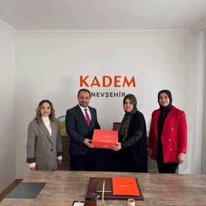 İl Müdürümüz Sayın Mahmut Selçuk, KADEM Nevşehir Temsilciliğini ziyaret etti. - fotoğraf 1