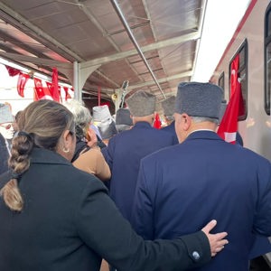 Gazi Mustafa Kemal ATATÜRK'ün Balıkesir'e Gelişinin 103'ncü Yıl Dönümü Tren Garı'nda Düzenlenen Törenle Kutlandı - fotoğraf 6