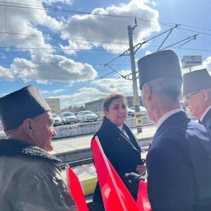 Gazi Mustafa Kemal ATATÜRK'ün Balıkesir'e Gelişinin 103'ncü Yıl Dönümü Tren Garı'nda Düzenlenen Törenle Kutlandı - fotoğraf 5