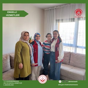 Afşin’de İşitme Engelli Çocuğumuza Aile Yılı Kapsamında Ziyaret - fotoğraf 2