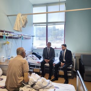 İl Müdürümüz Emre Çalğan’dan Kahraman Gazimize Ziyaret - fotoğraf 1