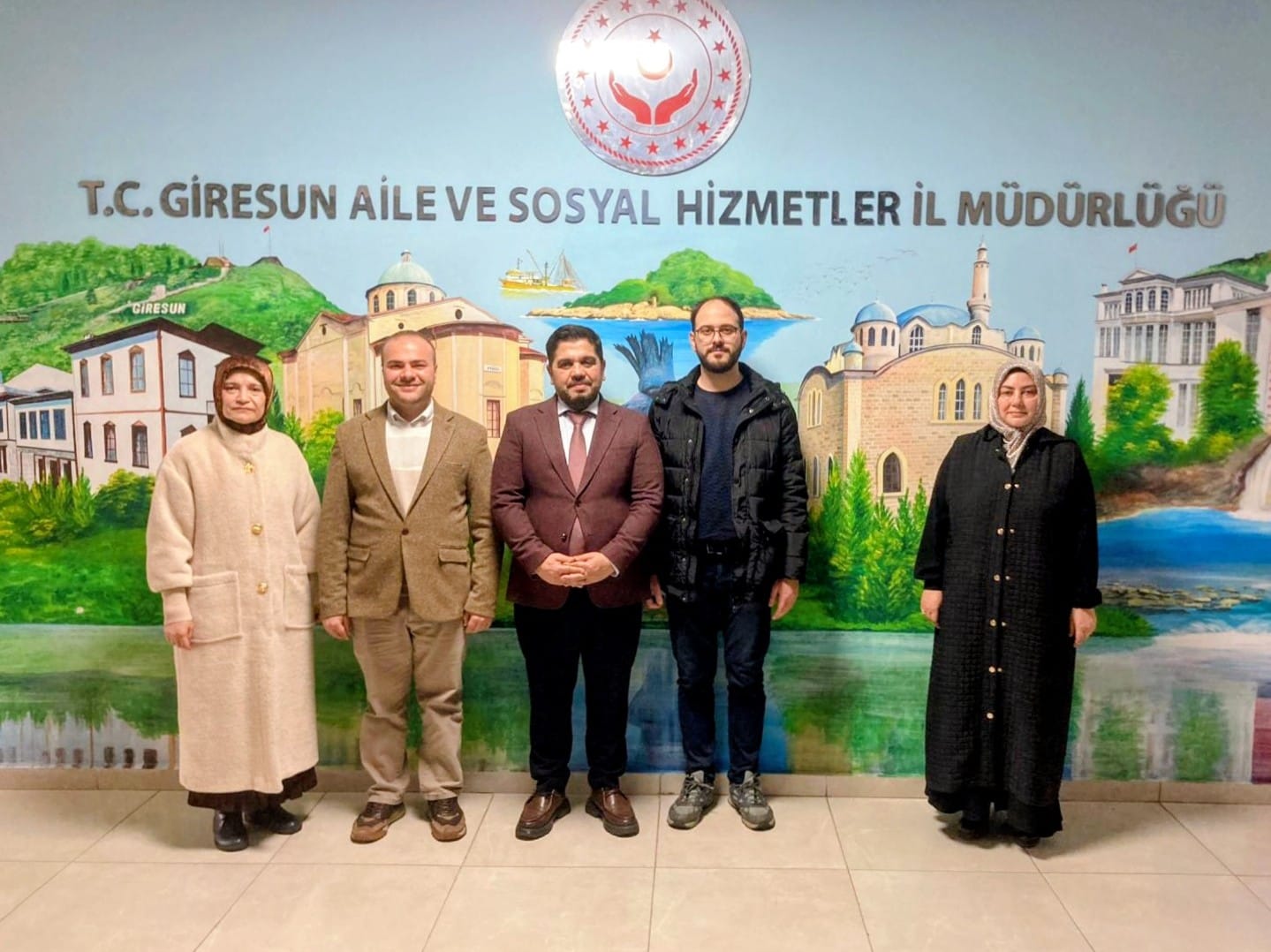 Giresun İl Müftülüğünden İl Müdürümüz Ender Yanık’a Hayırlı Olsun Ziyareti