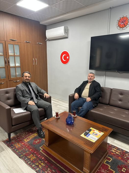 Şehit P. Uzm. Çvş. İdris Aksöz’ün kıymetli babası Zekeriya Aksöz, İl Müdürümüzü makamında ziyaret etti. 