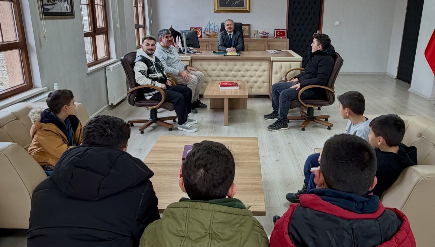 Sinop’dan Gelen Çocuklarımız İl Müdürümüz’e Misafirimiz Oldular