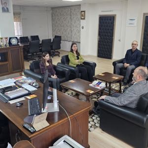 İl Müdürümüz Harun TOHUMCU'ya Personelimiz Tarafından Tez Çalışması Arz Edildi. - fotoğraf 2