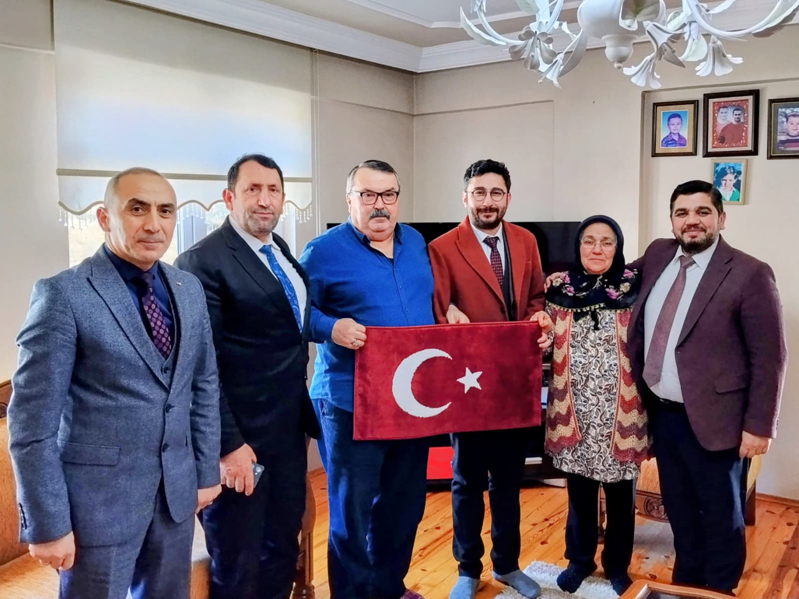 Şehidimiz Ozan Levent SARIKAYA’nın Ailesine Ziyaret