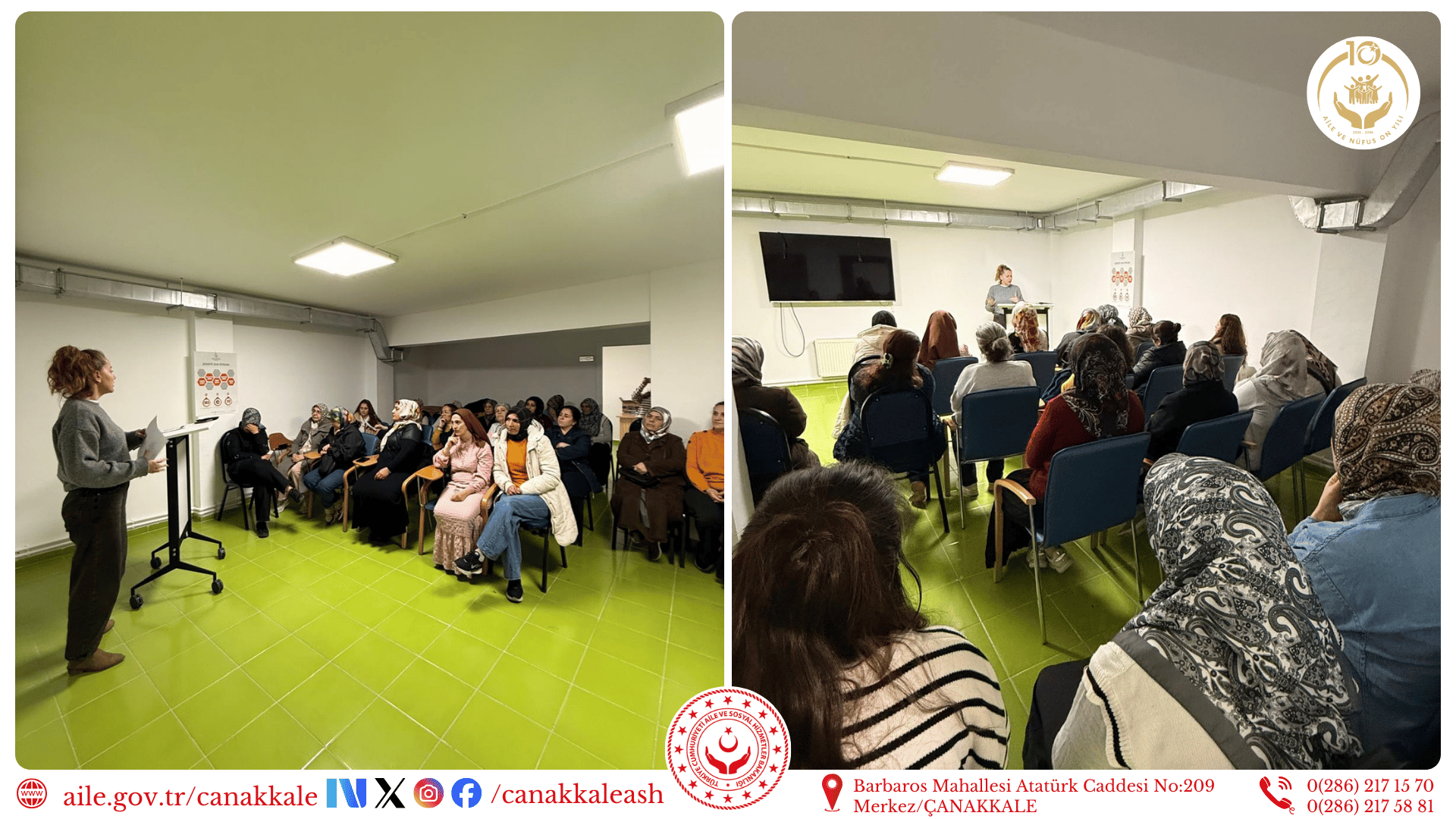 SODAM 4 Kursiyerlerine Kadına Yönelik Şiddetle Mücadele Bilgilendirmesi