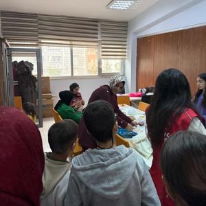 Okul Destek Projesi Kapsamında Ebru Sanatı Etkinliği  - fotoğraf 3