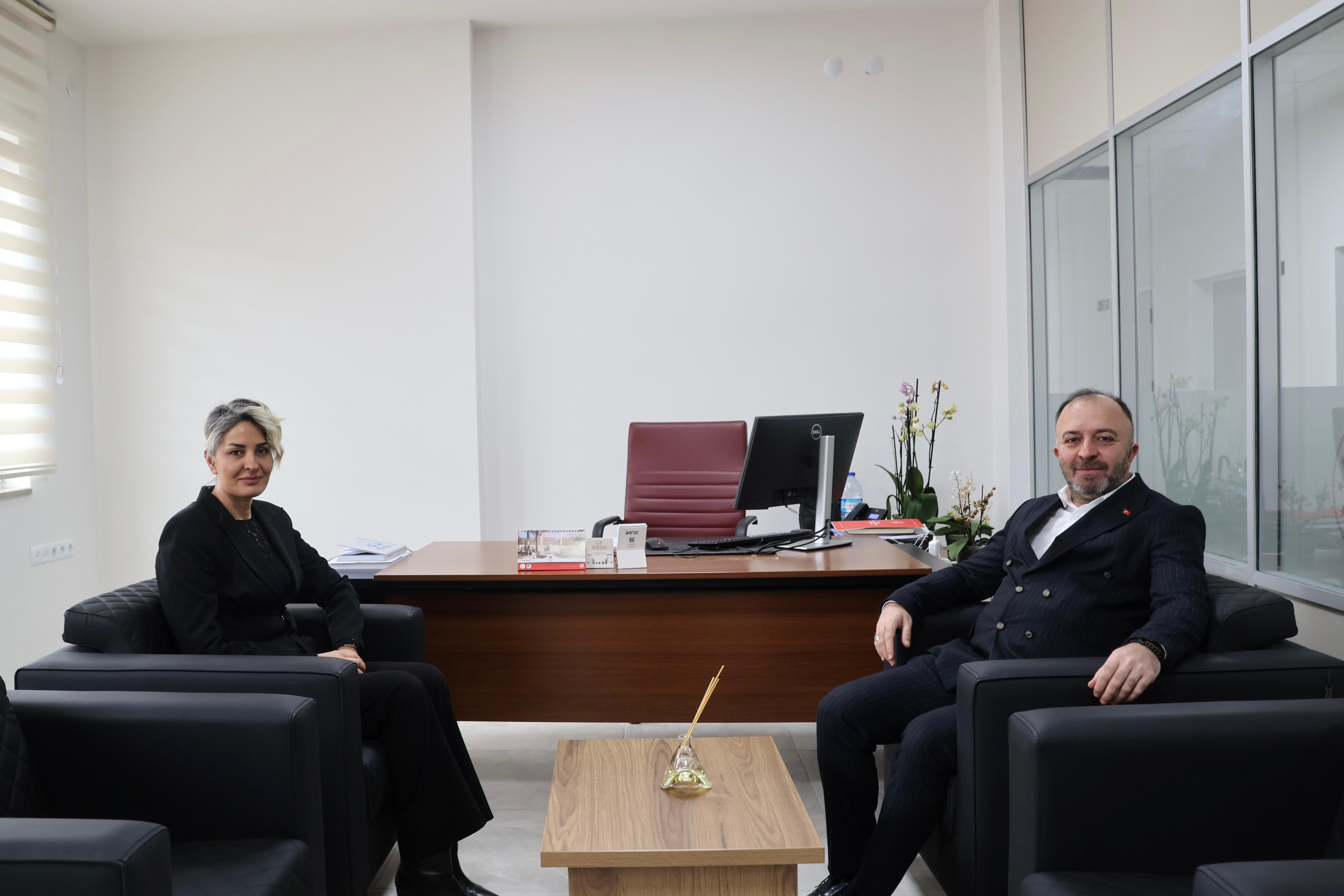 İl Müdürümüzden Şube Müdürümüze Hayırlı Olsun Ziyareti