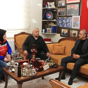  AZİZ ŞEHİDİMİZ SERKAN ADIGÜZEL'İN KIYMETLİ BABASINI İL MÜDÜRÜMÜZ ZİYARET ETTİ - fotoğraf 2