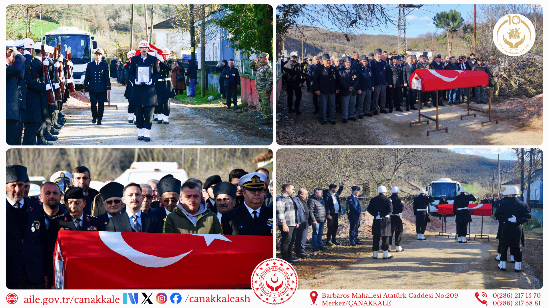 Kıbrıs Gazimiz Kadir KARANFİL Dualarla Toprağa Verildi