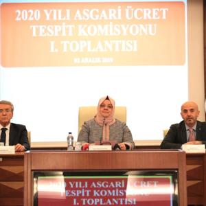Asgari Ücret Tespit Komisyonu, Bakanımız Zehra Zümrüt Selçuk Başkanlığında İlk Toplantısını Yaptı - fotoğraf 1