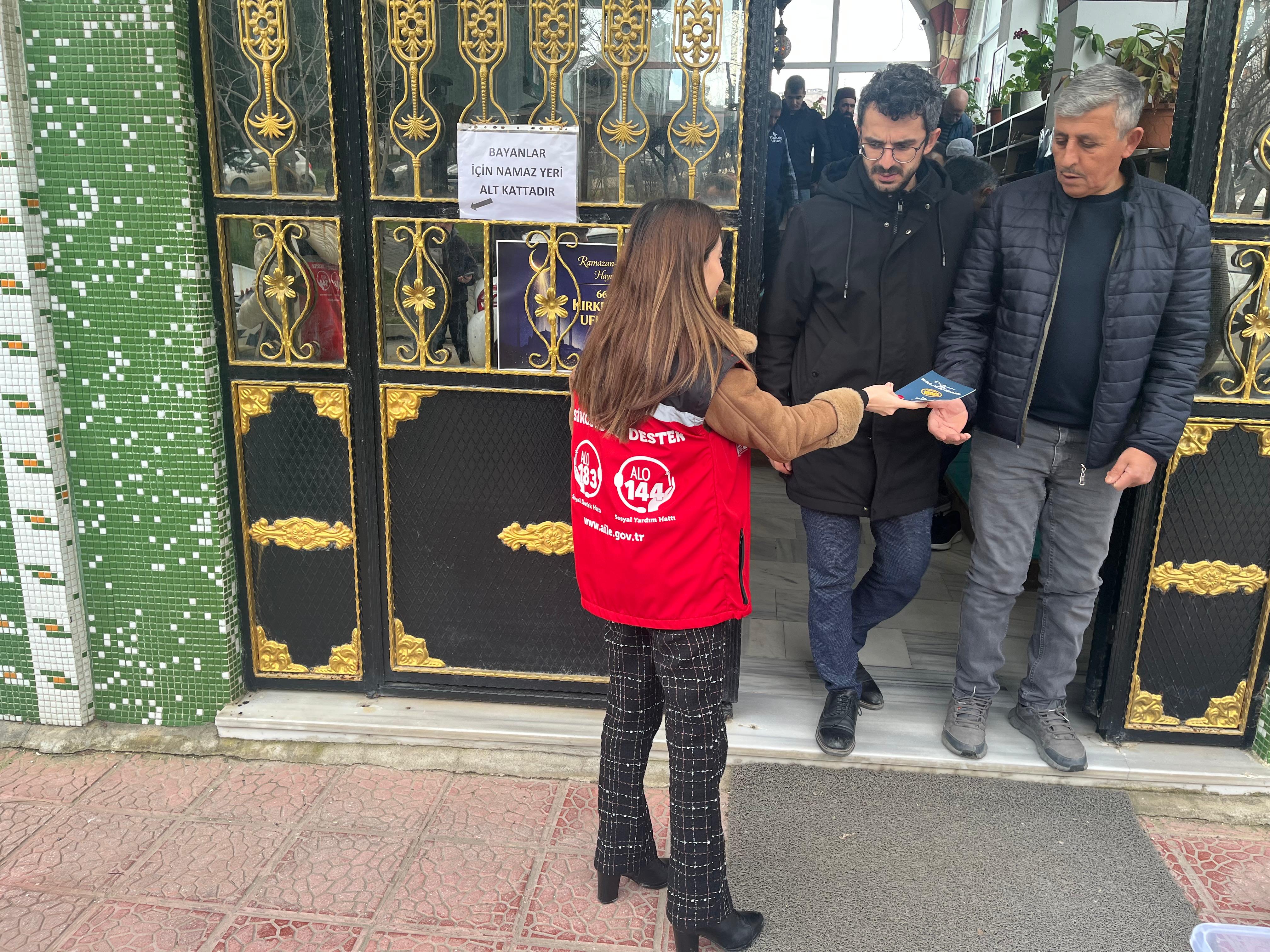 Kadına Yönelik Şiddetle Mücadele Kapsamında Bilgilendirme Yapıldı.