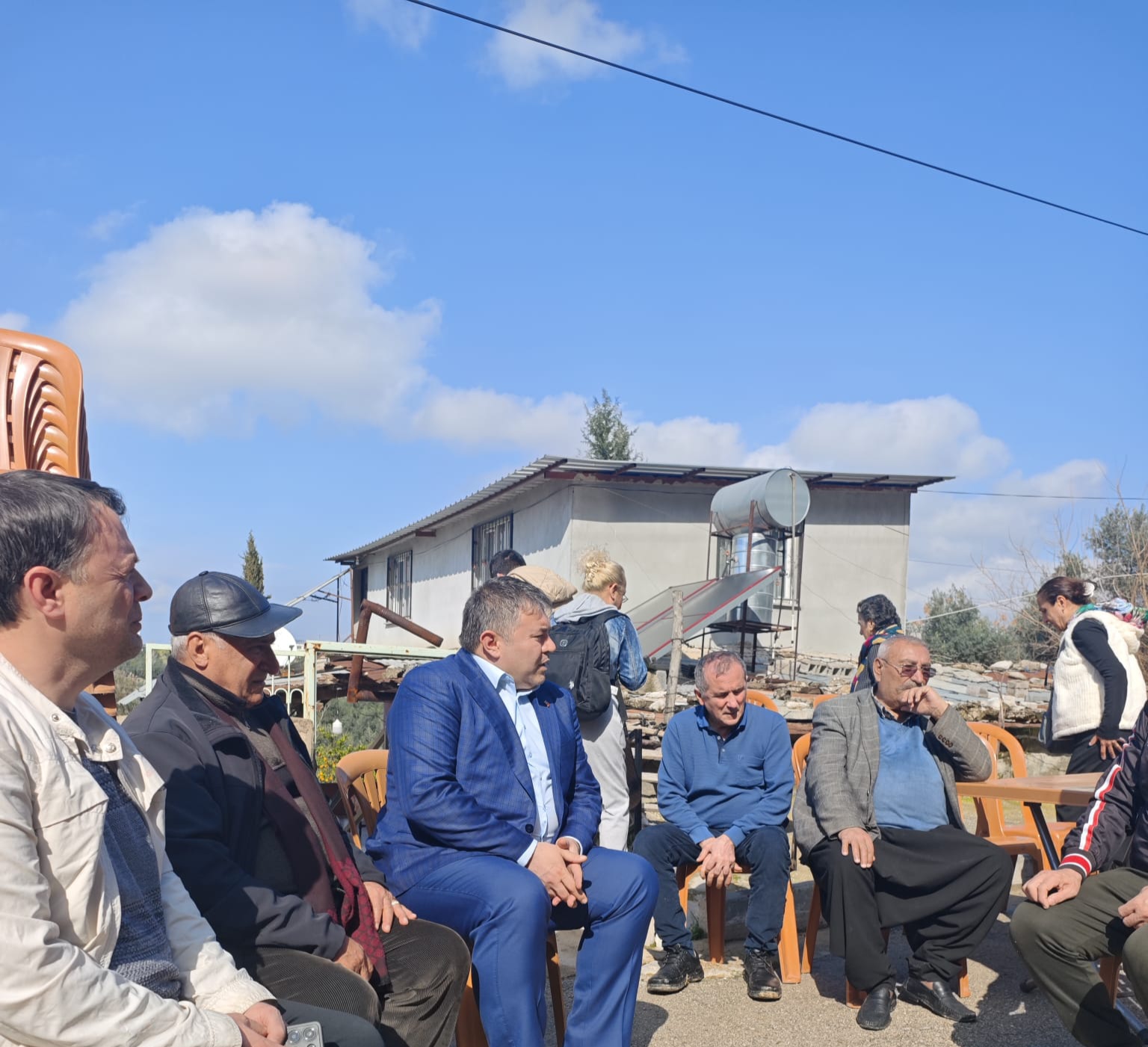 Kore Gazimiz Davut EKER’in Ailesine Taziye Ziyareti