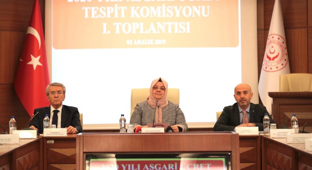 Asgari Ücret Tespit Komisyonu, Bakanımız Zehra Zümrüt Selçuk Başkanlığında İlk Toplantısını Yaptı