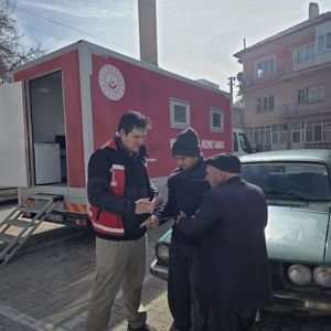  Mobil Sosyal Hizmet Aracımız Kızılören'de - fotoğraf 2