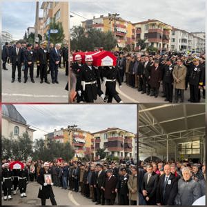 Kıbrıs Gazimiz Ramazan Karasaç, Törenle Son Yolculuğuna Uğurlandı - fotoğraf 1