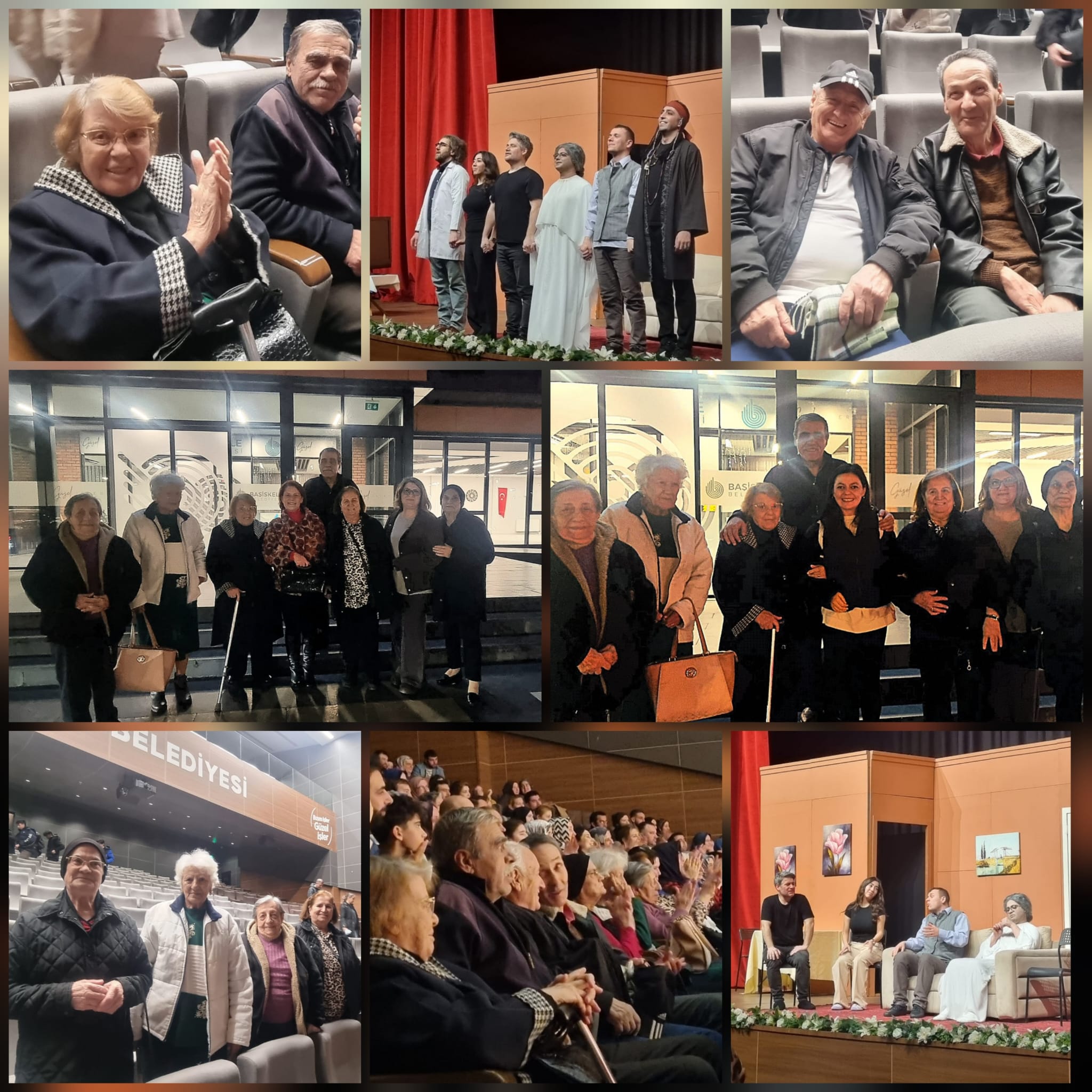 Gölcük Prof. Dr. İsmail Barış Huzurevi Sakinleri “Git Başımızdan” Tiyatro Oyununda Kahkahalara Boğuldu