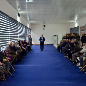 Valimiz Dr. Naci Aktaş ve eşi Nagihan Aktaş Hanımefendi ile Huzurevi Veda Ziyareti - fotoğraf 9