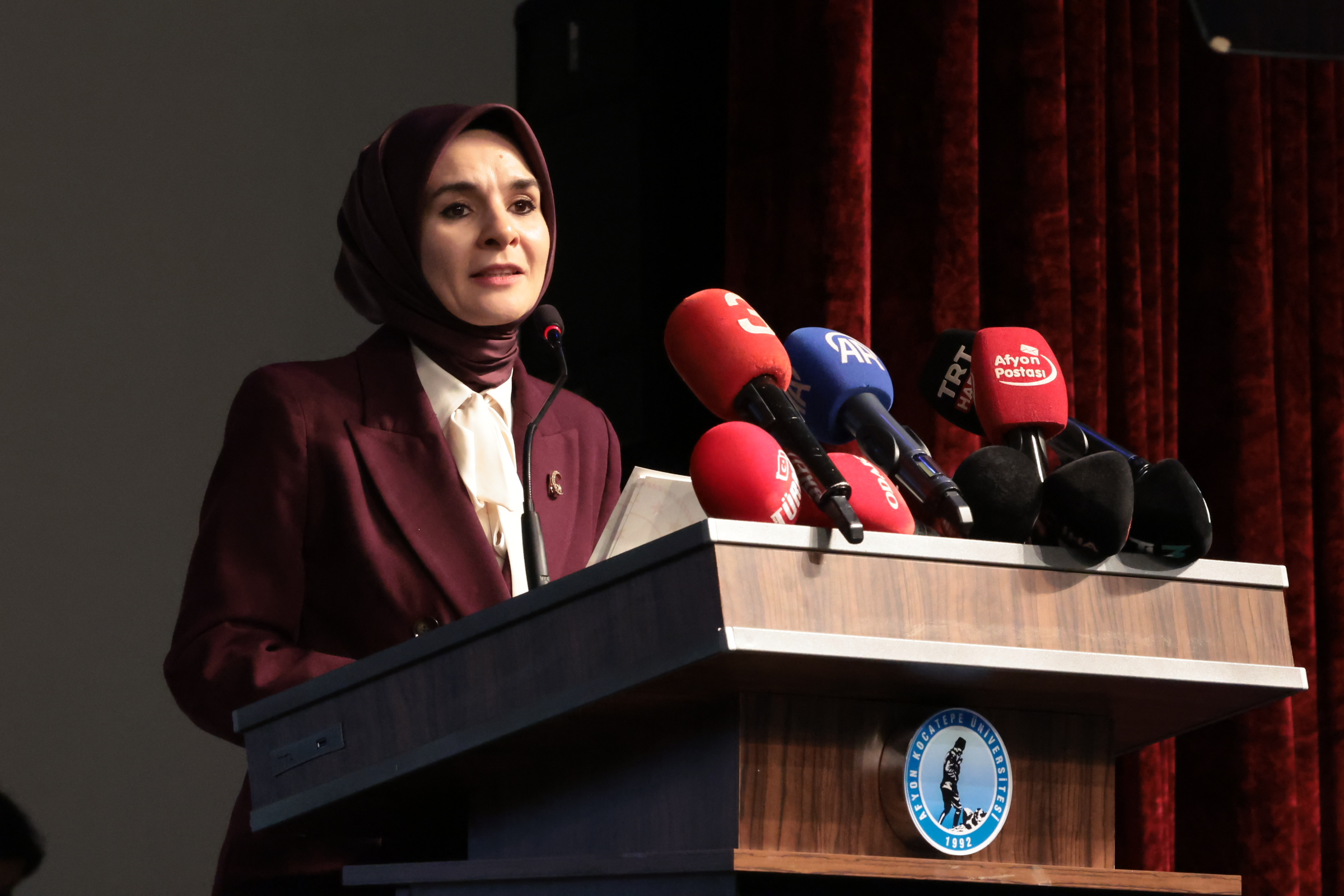 Aile ve Sosyal Hizmetler Bakanımız Göktaş, Afyonkarahisar'da konuştu