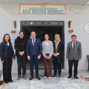 Harran İlçemizde Hizmet Sunan Aile Destek Merkezimizi Ziyaret Ettik. - fotoğraf 1