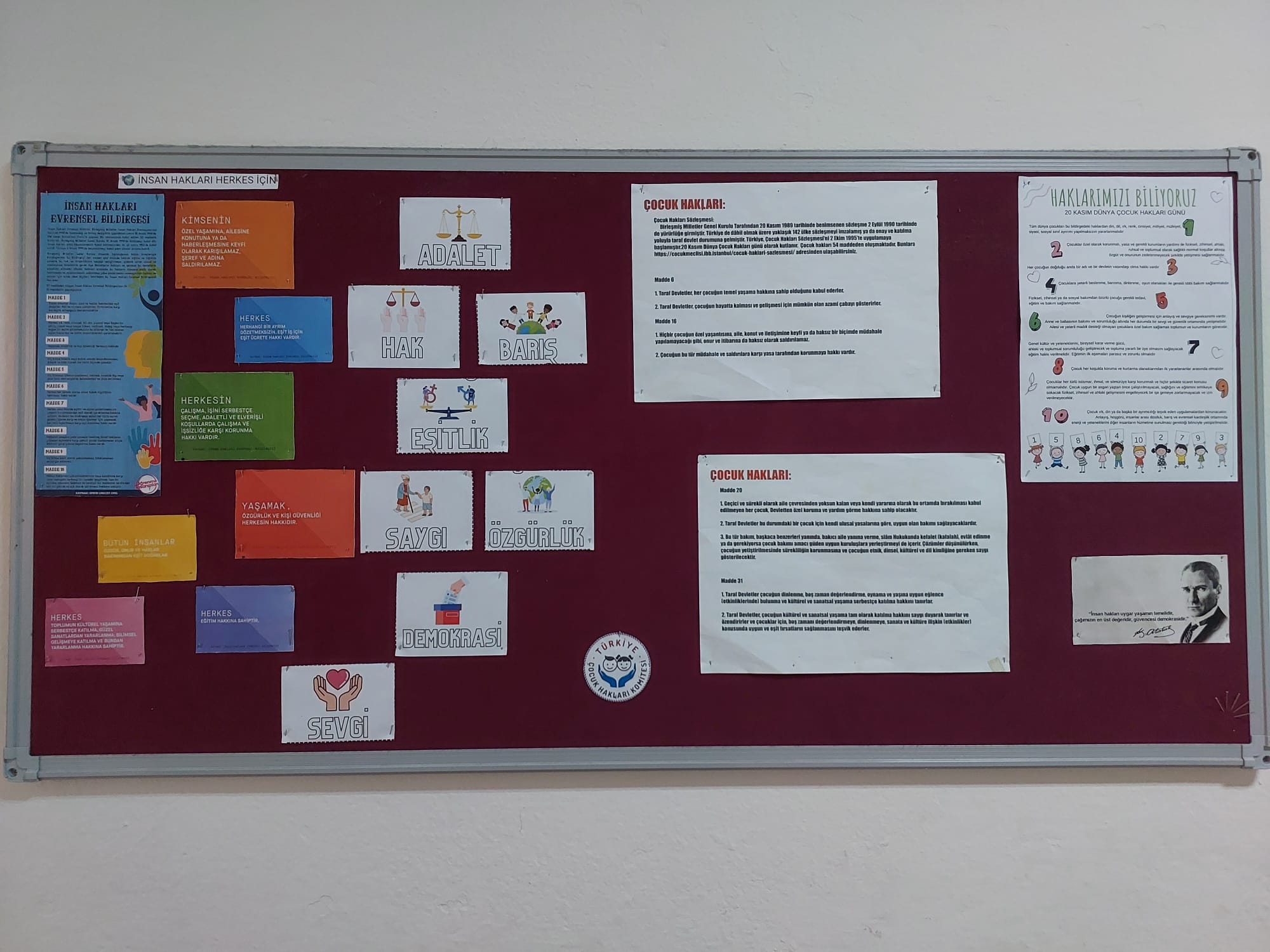 Sinop Çocuk Hakları Komitesi Üyelerinden Farkındalık Çalışması