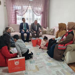 Genel Müdür Yardımcılarımızdan SED Hizmeti Alan Ailelere Ziyaret - fotoğraf 1