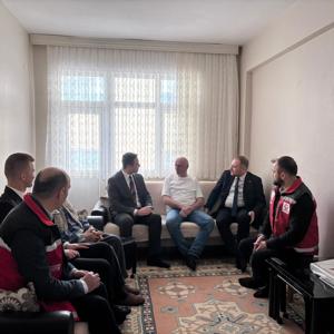 Daire Başkanımız Fırat Arslan’ın Şehit Ailemize Ziyareti - fotoğraf 4
