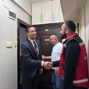 Daire Başkanımız Fırat Arslan’ın Şehit Ailemize Ziyareti - fotoğraf 3