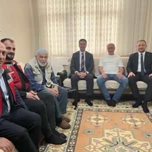 Daire Başkanımız Fırat Arslan’ın Şehit Ailemize Ziyareti - fotoğraf 1
