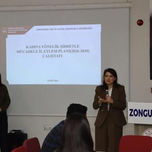 Kadına Yönelik Şiddetle Mücadele İl Eylem Planı Çalıştayı Gerçekleştirilmiştir. - fotoğraf 3