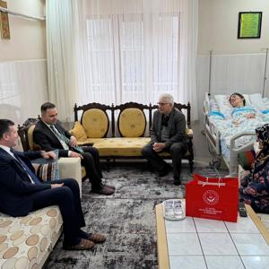 Daire Başkanı Tolga Nar ve İl Müdürümüz Arif Laçin’den Mengüverdi Ailesine Ziyaret - fotoğraf 1