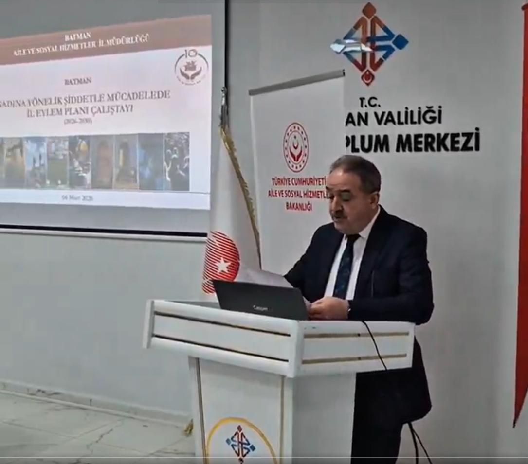 “Kadına Yönelik Şiddetle Mücadele Batman İl Eylem Planı Yerelleştirme Çalıştayı” 