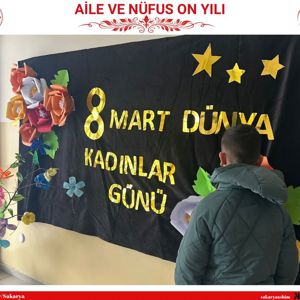 8 Mart Dünya Kadınlar Günü Dolayısıyla Anlamlı Bir Etkinlik - fotoğraf 1
