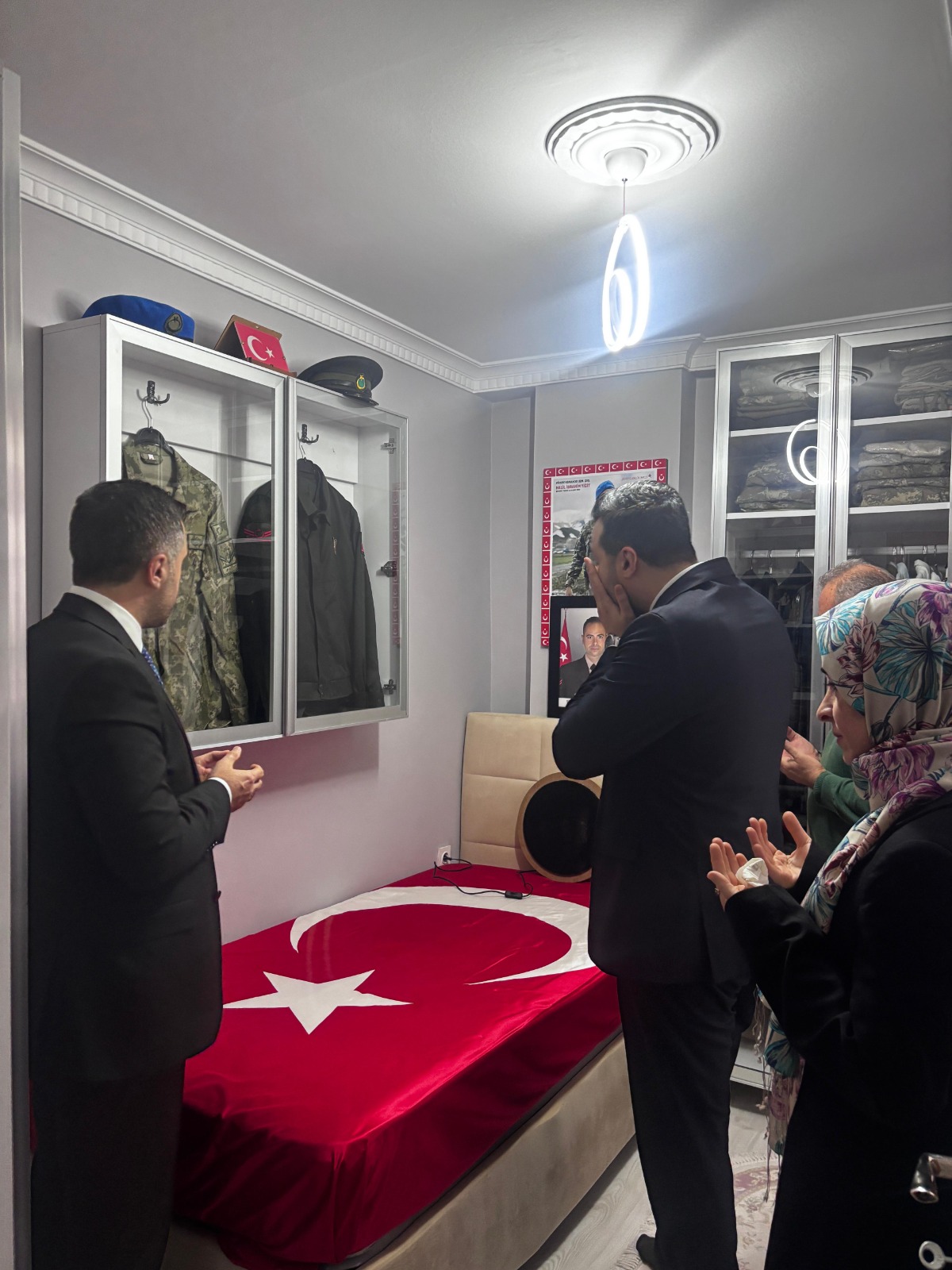 TSK Şehidimiz Halil İbrahim Yiğit’in Kıymetli Ailesi Ziyaret Edildi