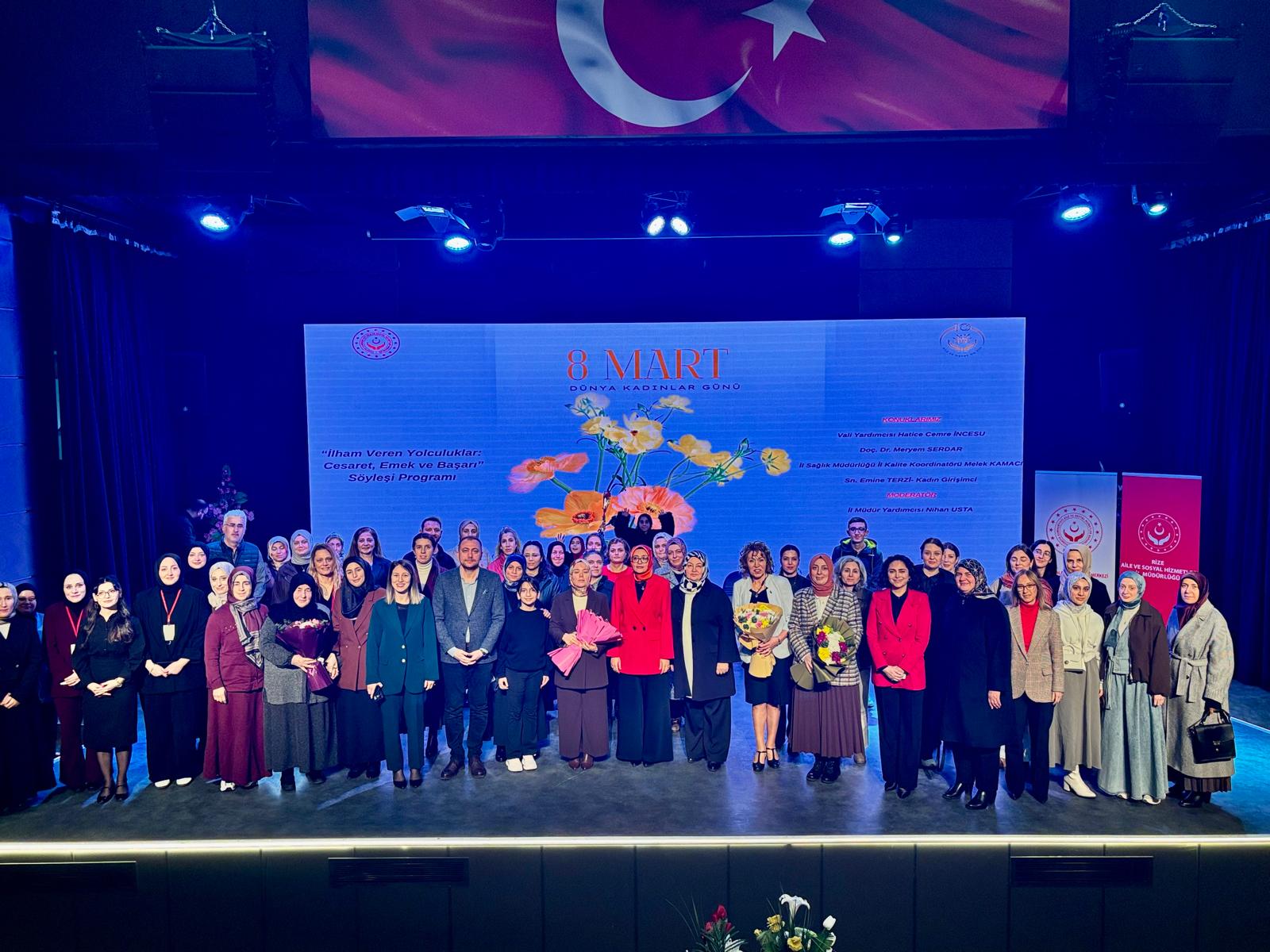 8 Mart Dünya Kadınlar Günü Söyleşi Programı Gerçekleştirildi