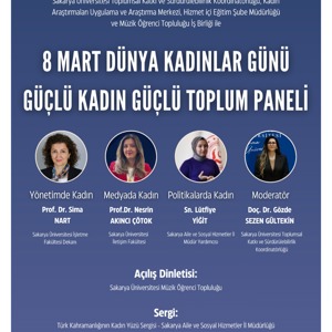 8 Mart Dünya Kadınlar Günü Paneli - fotoğraf 1
