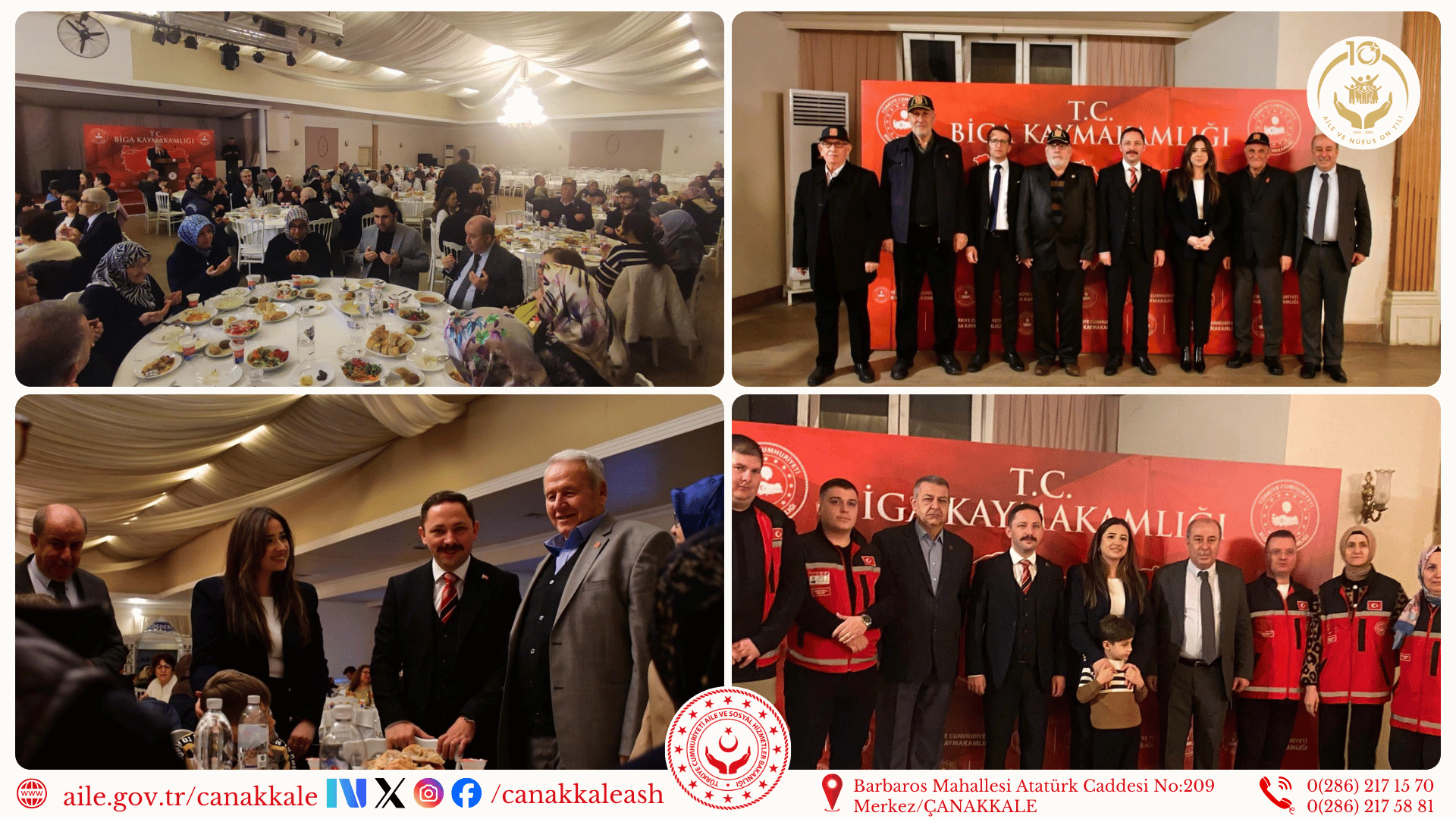 Şehit Ailelerimiz, Gazilerimiz ve Yetim Çocuklarımızla Gönül Sofrasında Buluştuk