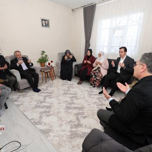 8 Mart Dünya Kadınlar Günü kapsamında Şehit Yakını ziyaretleri - fotoğraf 3