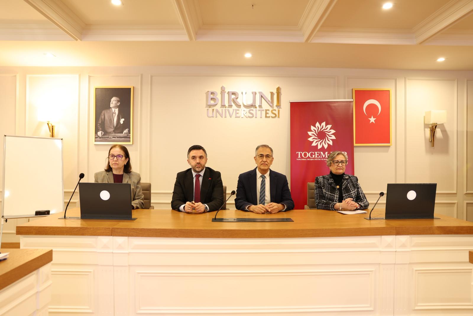 İl Müdürlüğümüz, TOGEM-DER ve Biruni Üniversitesi Arasında “Küçük Sesler Büyük Adımlar” Projesine Yönelik İş Birliği Protokolü İmzalandı
