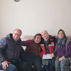 Dinar Sosyal Hizmet Merkezimiz Engelli ve Yaşlı Bireylerimize Hane Ziyaretlerine Devam Ediyor  - fotoğraf 2