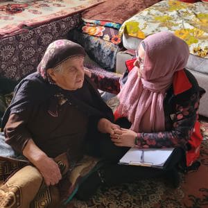 Dinar Sosyal Hizmet Merkezimiz Engelli ve Yaşlı Bireylerimize Hane Ziyaretlerine Devam Ediyor  - fotoğraf 1