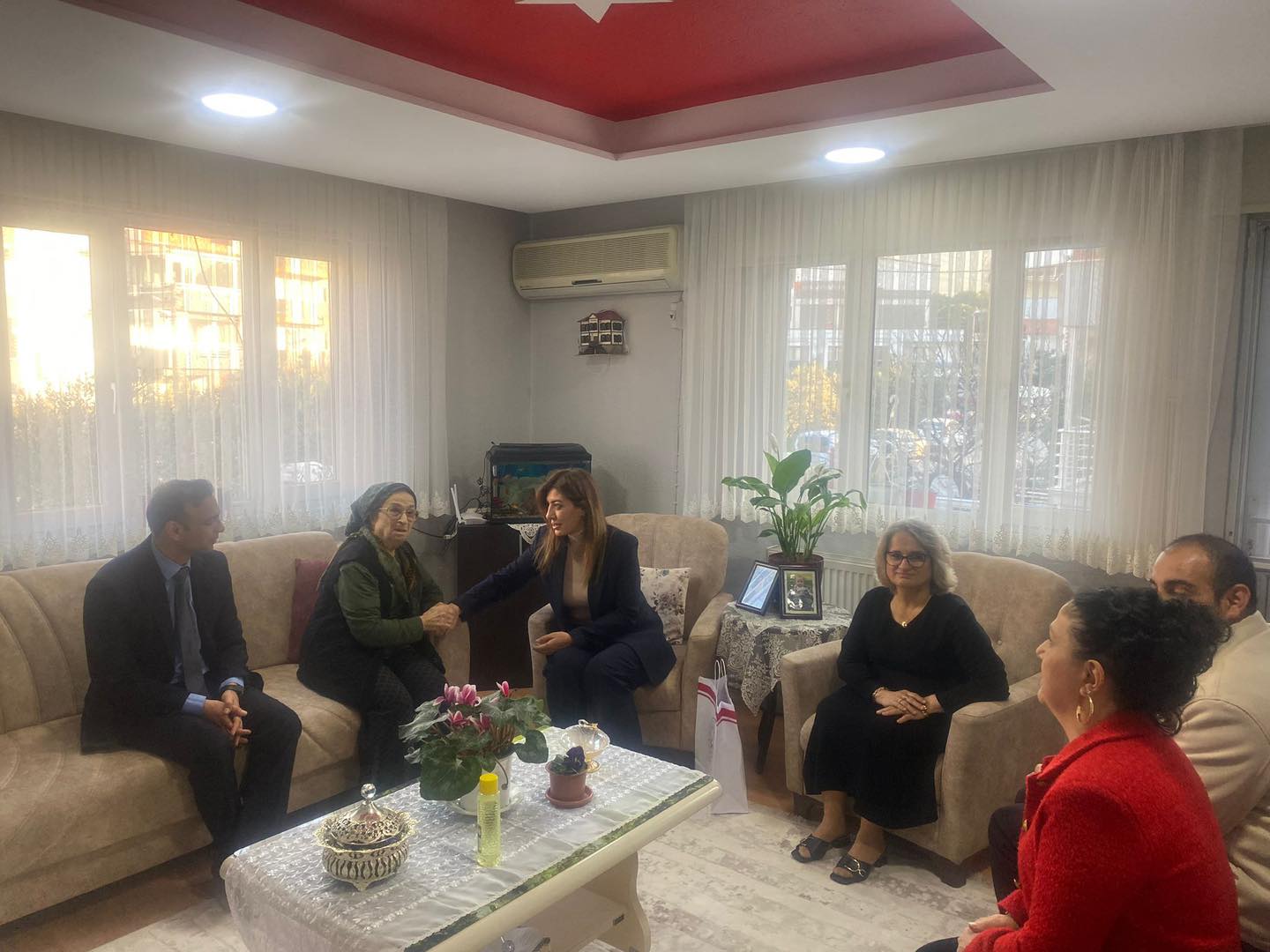 Şehit Annesi Kadriye SERDAR Hanesinde Ziyaret Edildi